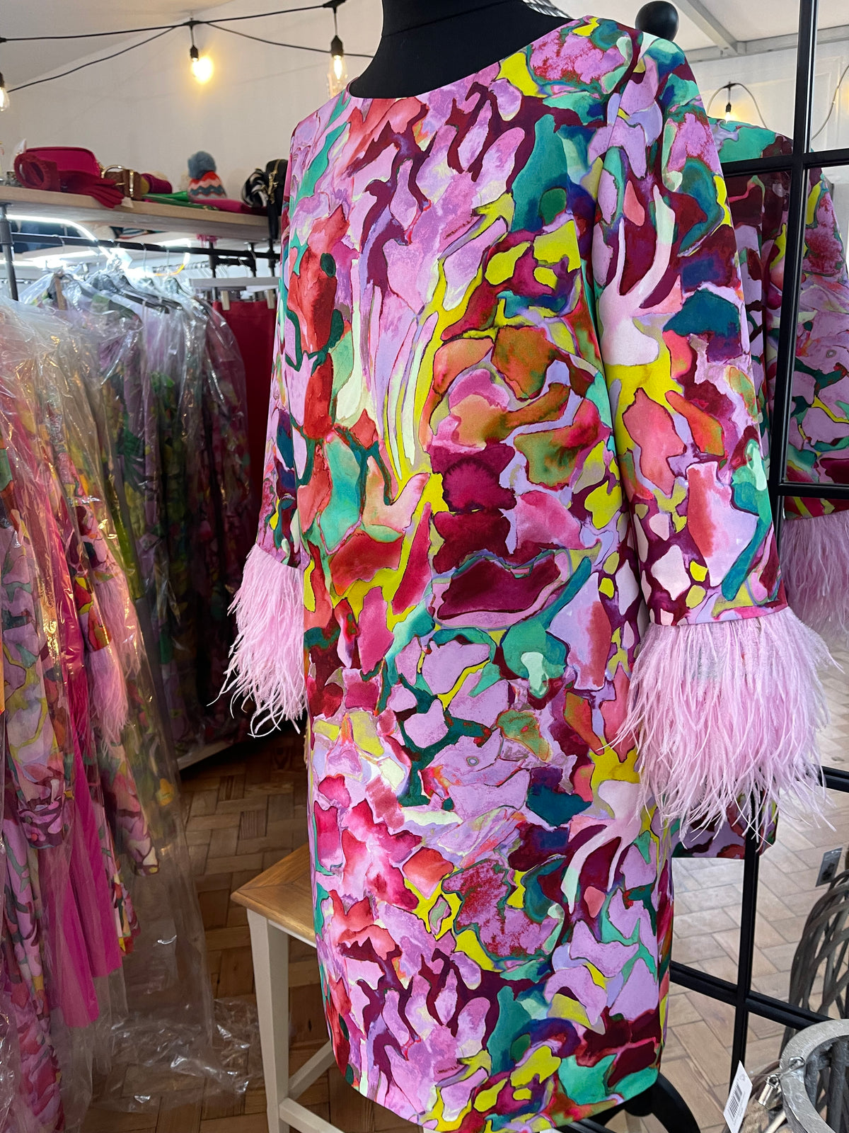 Carla Ruiz straight dress 51665 Amar Rosa